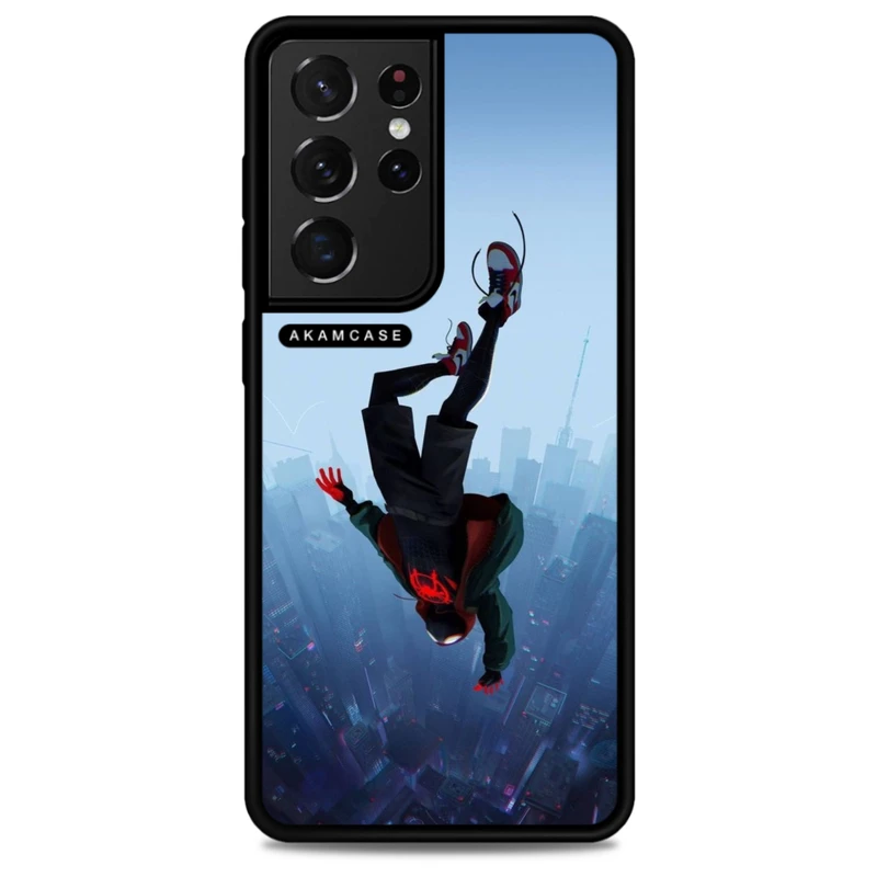 کاور آکام مدل AMC-WSGS21U-SPIDER MAN9 مناسب برای گوشی موبایل سامسونگ Galaxy S21 Ultra