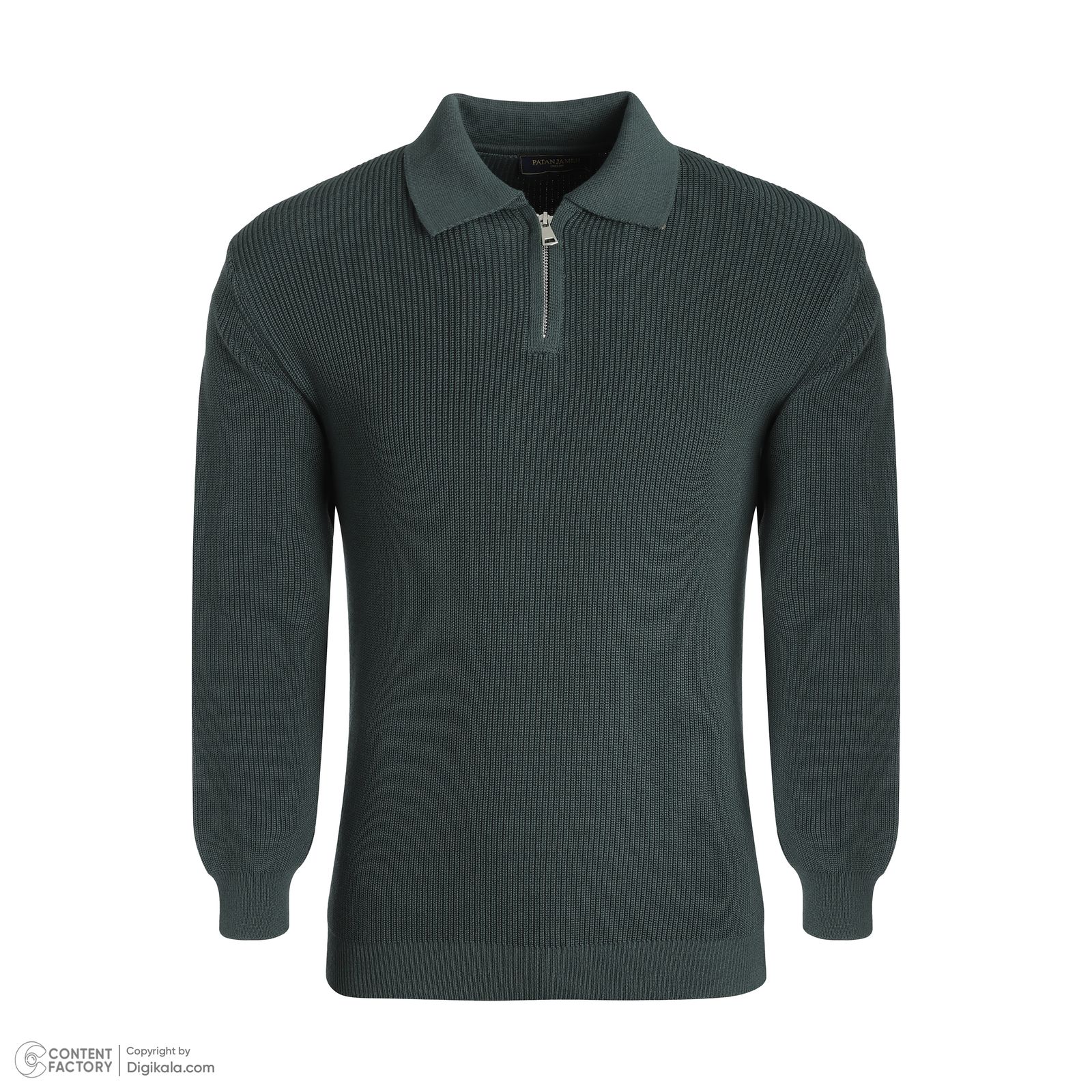 پلیور مردانه پاتن جامه مدل نیم زیپ 304021030033999 -  - 5