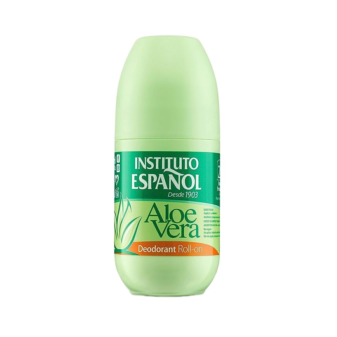 رول ضد تعریق انستیتو اسپانول مدل Aloevera حجم 75 میلی لیتر -  - 1