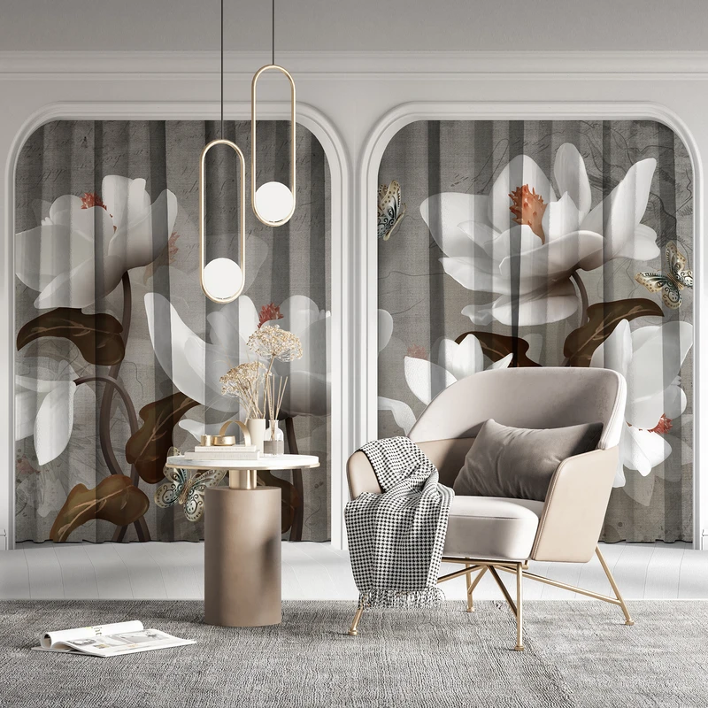 پرده  مدل b106 سایز 280x140 سانتی متر