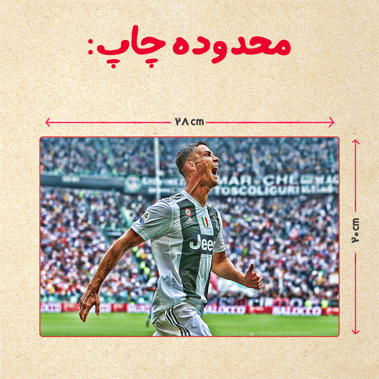 پازل 35 تکه مدل رونالدو کد 227