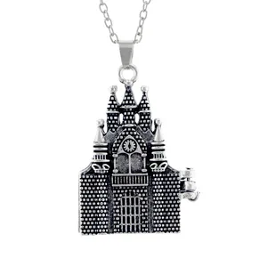 گردنبند برانت طرح قلعه هاگوارتز هری پاتر 