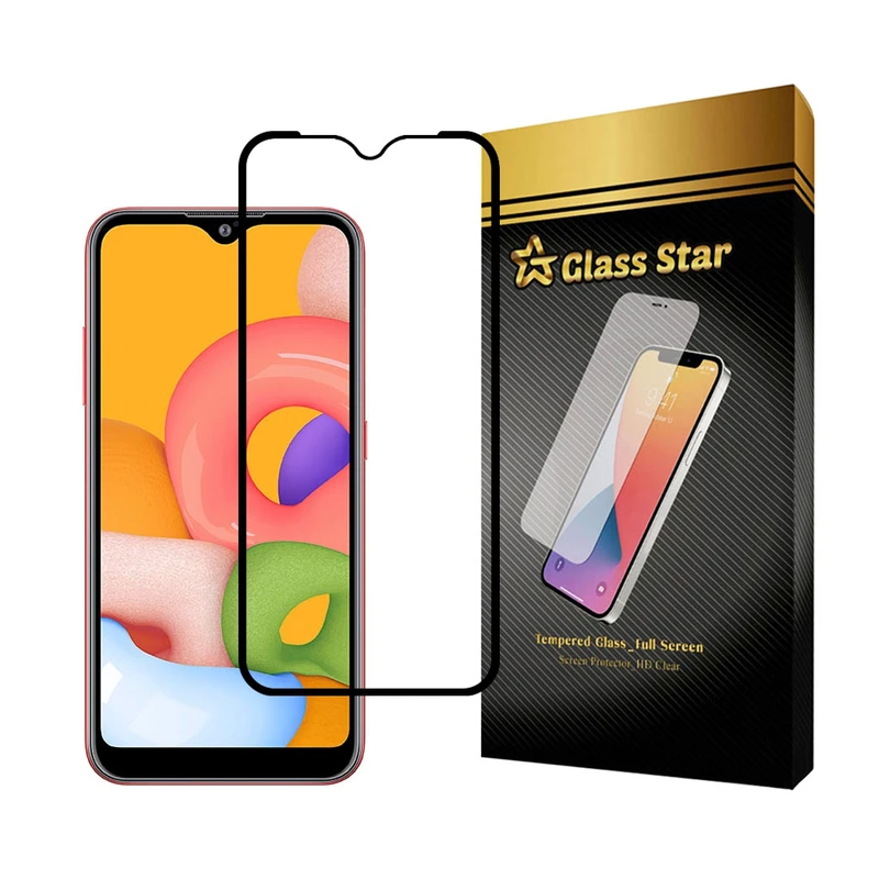 محافظ صفحه نمایش گلس استار مدل FULSLGS مناسب برای گوشی موبایل سامسونگ Galaxy A01