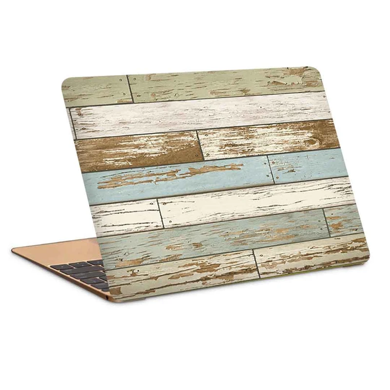 استیکر لپ تاپ طرح wood 7کد c-1036مناسب برای لپ تاپ 15.6 اینچ
