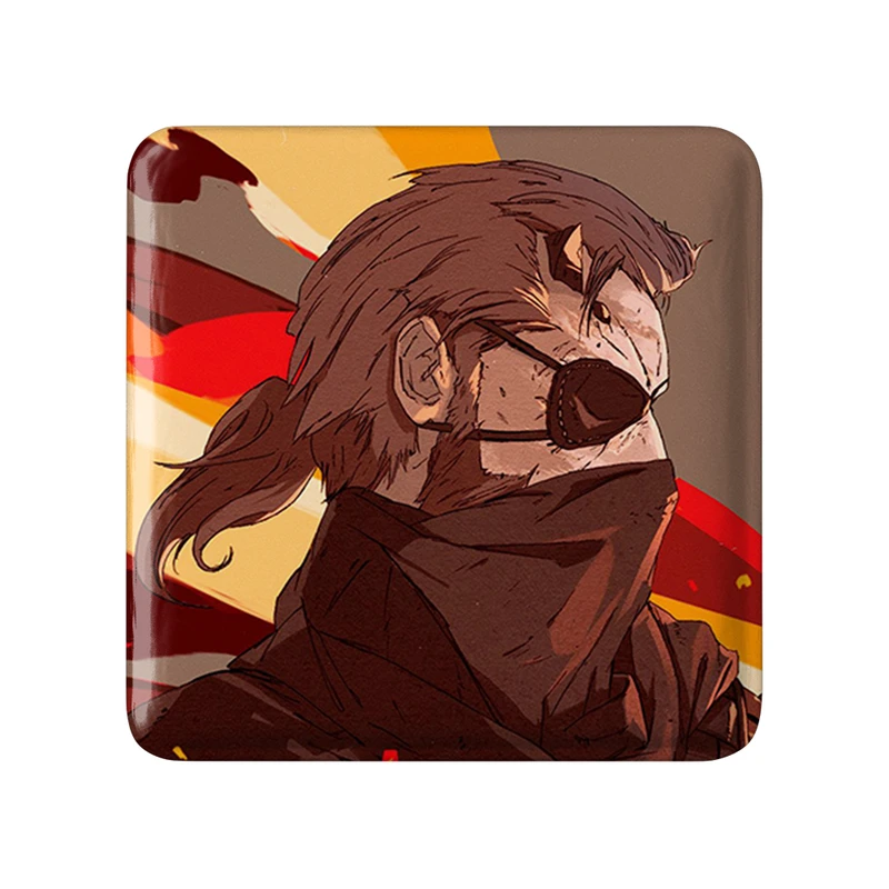 مگنت خندالو طرح بازی متال گیر (Metal Gear) مدل مربعی کد 33159