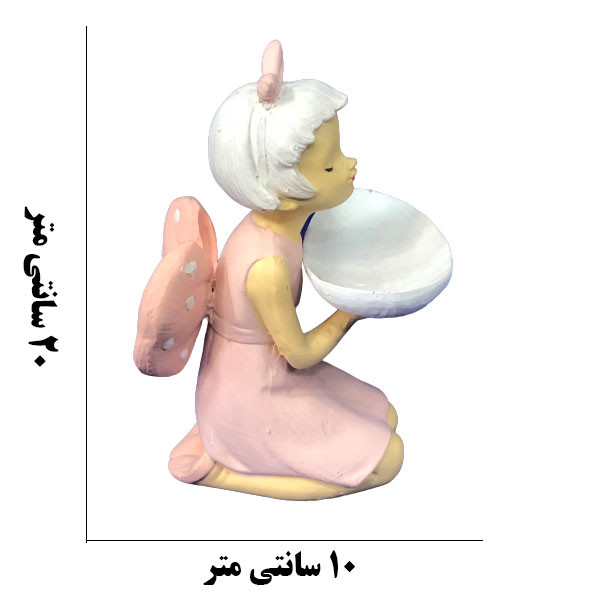 مجسمه دنیا دکوری سرمد مدل دختر پاپونی کد P