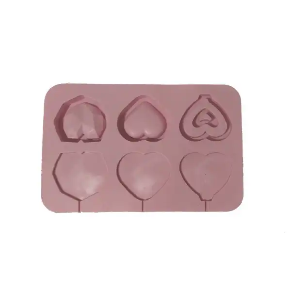 قالب شیرینی مدل آبنبات شیکر طرح قلب سورپرایز