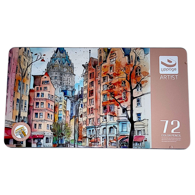 مداد رنگی 72 رنگ آپیج مدل شهر کد 7272