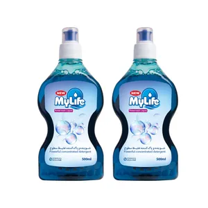  مایع تمیز کننده سطوح شرکت رضاراد مدل My Life حجم 500 میلی لیتر بسته 2 عددی 