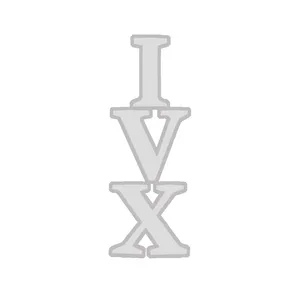 قالب رزین مدل اعداد رومي کد D-254