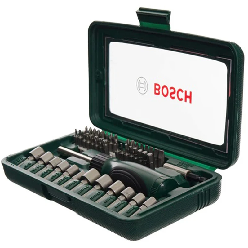 سری پیچ گوشتی بوش مدل BOX 2607019504-424 مجموعه 46 عددی سری پیچ گوشتی بوش مدل BOX 2607019504-424 مجموعه 46 عددی
