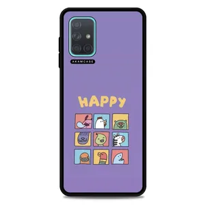 AKAM AMC-WSGA71-QOUTES19 Cover For Samsung Galaxy A71