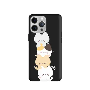 کاور طرح گربه های کیوت کد f3954 مناسب برای گوشی موبایل اپل iphone 13 Pro Max