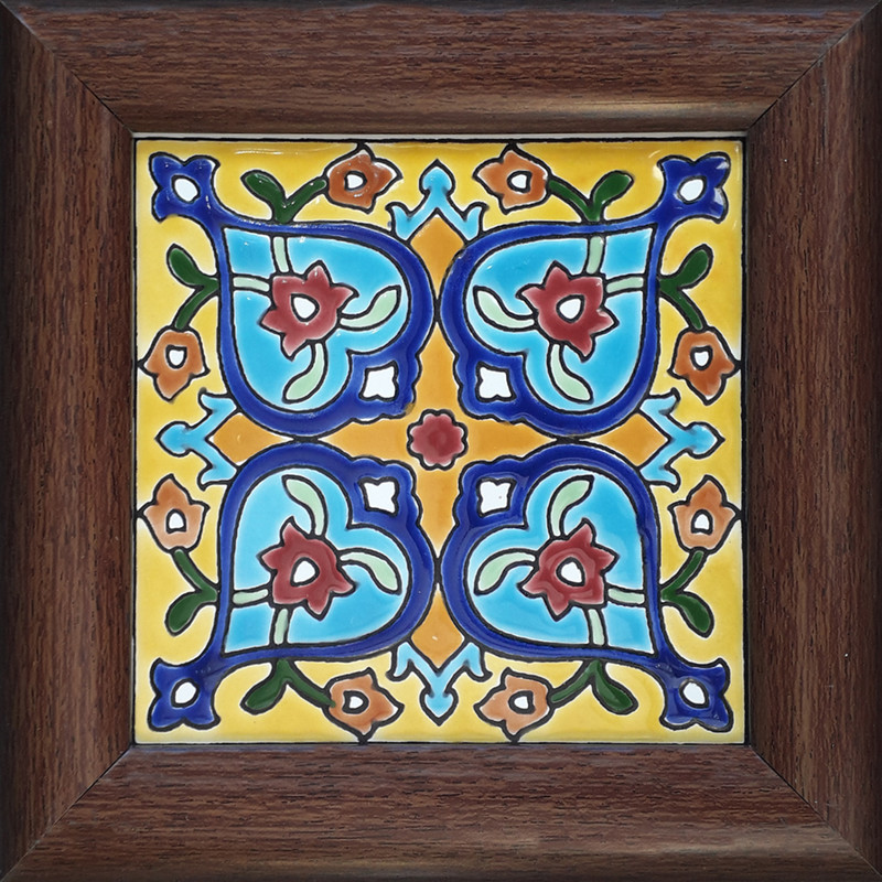 تابلو ویترای طرح کاشی کد 340