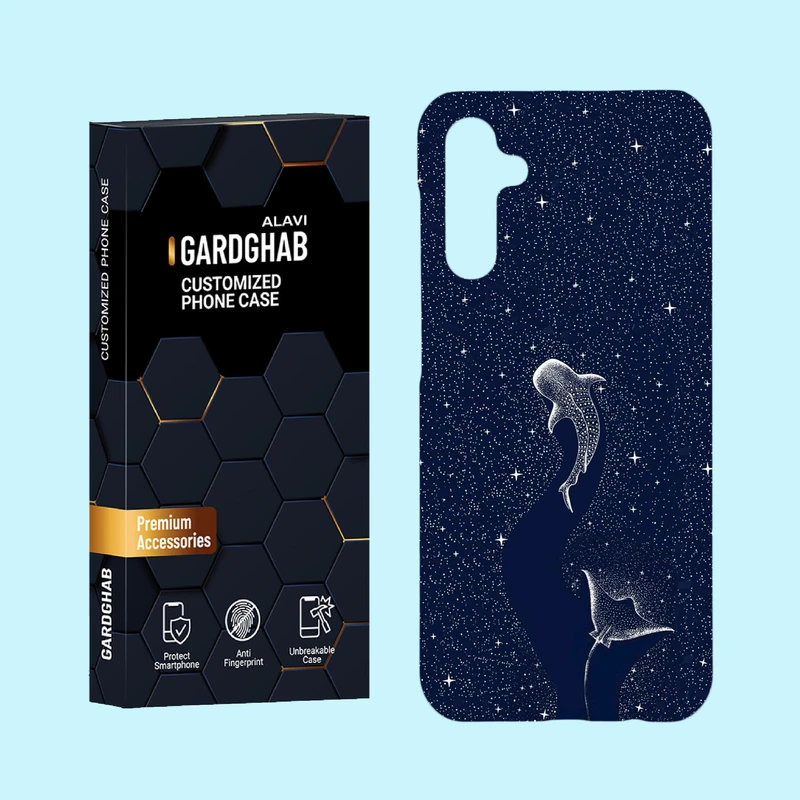کاور گارد قاب علوی مدل هنری مناسب برای گوشی موبایل سامسونگ Galaxy M14 5G