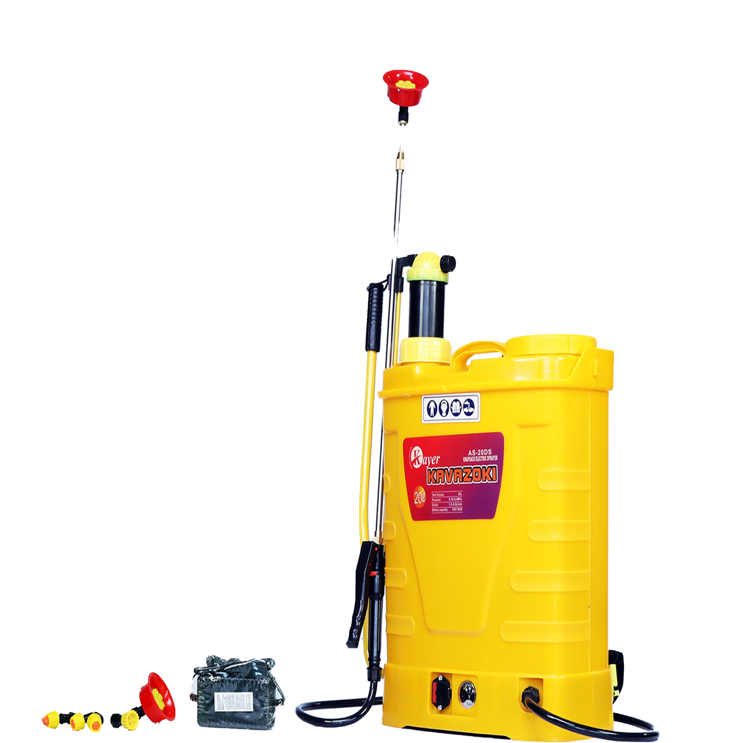 سمپاش شارژی کایر مدل kavazoki as-20 ظرفیت 20 لیتر