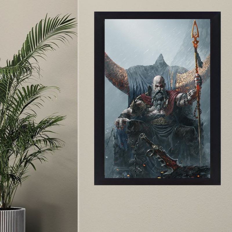 تابلو نوری گیم دکور طرح گاد آف وار مدل God of war 2 تابلو نوری گیم دکور طرح گاد آف وار مدل God of war 2