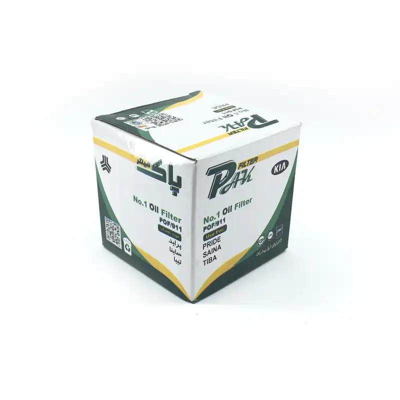 فیلتر روغن خودرو پاک فیلتر کد pof911