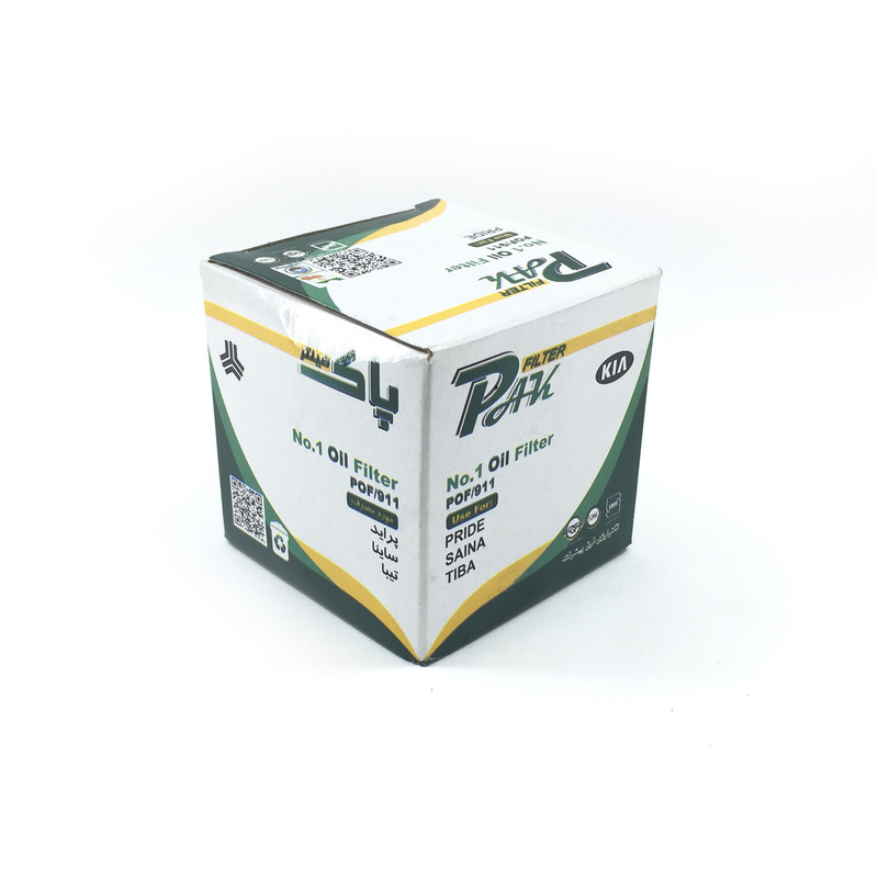 فیلتر روغن خودرو پاک فیلتر کد pof911