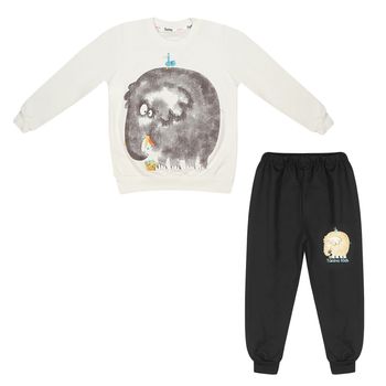 ست سویشرت و شلوار پسرانه تنی نو مدل 10026