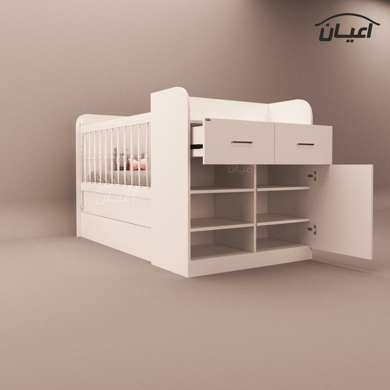 تختخواب کودک اعیان مدل FH406