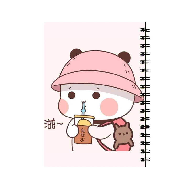 دفتر مشق 50 برگ طرح کارتونی بامزه کد 347