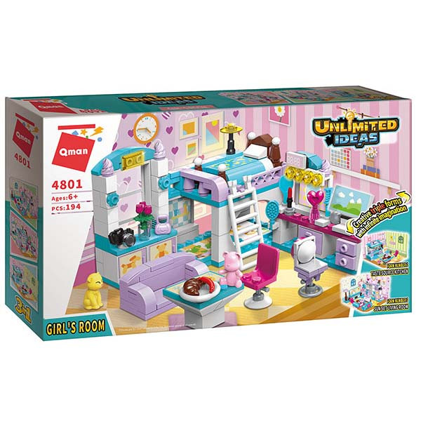 ساختنی کیومن مدل Girls Room کد 4801