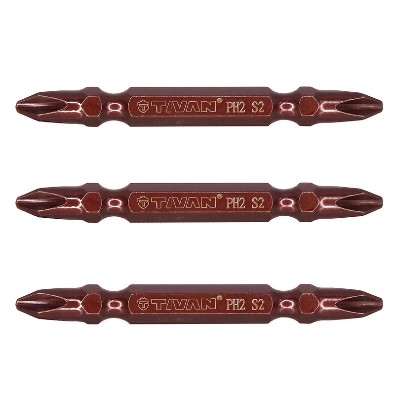 سری پیچ گوشتی دو طرف چهار سو تیوان مدل ++-MMA-TKN مجموعه 3 عددی