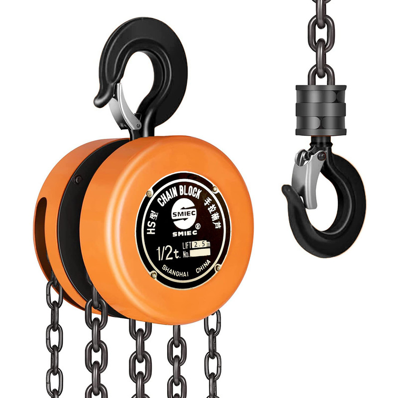 جرثقیل سقفی سمیک مدل HS1/5 ظرفیت 500 کیلوگرم