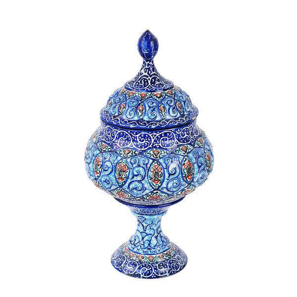 شکلات خوری میناکاری مسی مدل آسمان