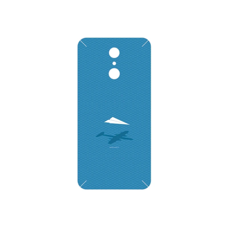 برچسب پوششی ماهوت مدل Minimal Paper Airplane مناسب برای گوشی موبایل ال جی Q7