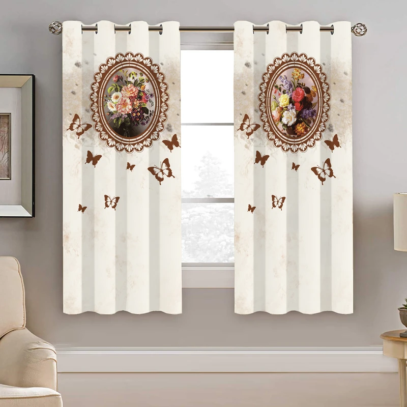 پرده نیروانا طرح مدرن سنتی مدل هازان کد 8487 سایز 140×200 سانتی متر