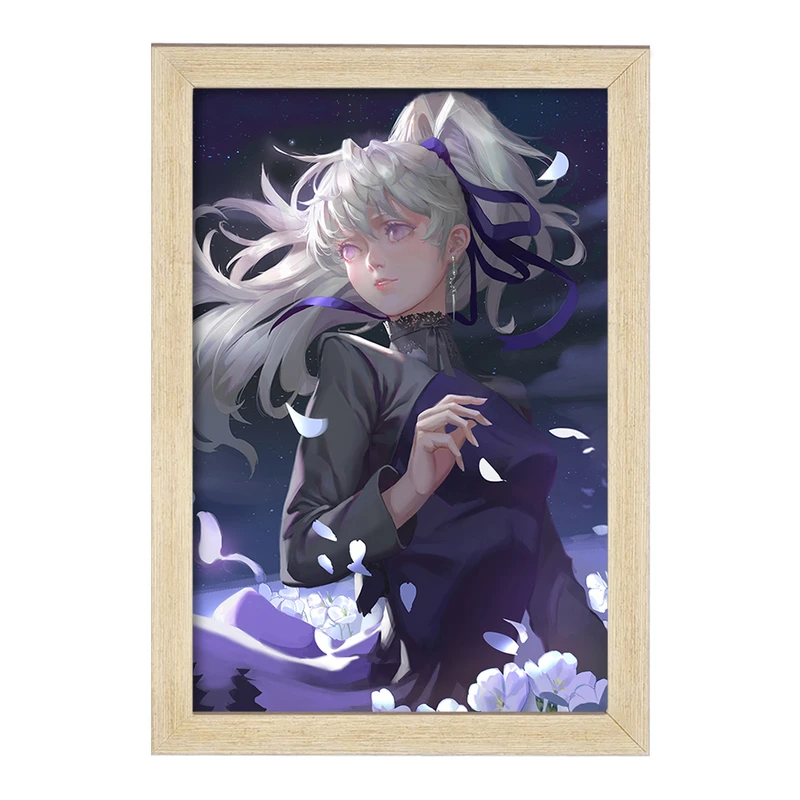 تابلو خندالو مدل یین انیمه تاریکتر از سیاهی Darker Than Black کد 23448