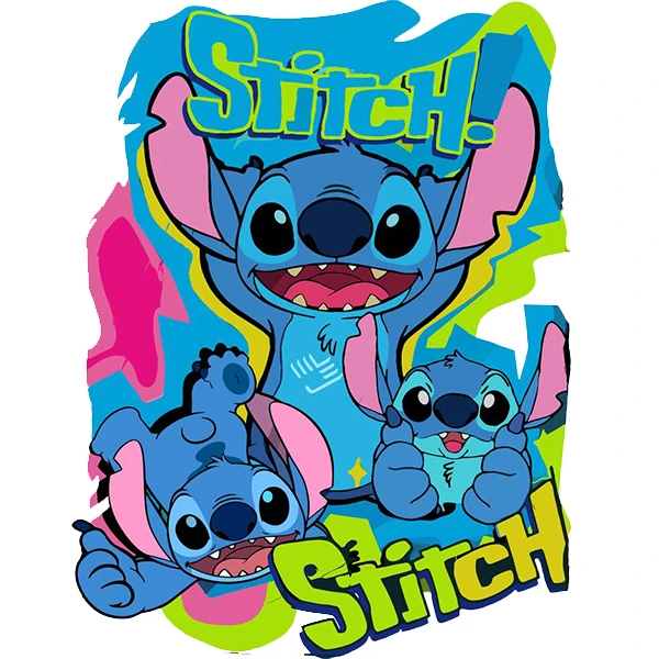 استیکر پارچه و لباس پاد آفرین طرح استیچ کد 2390