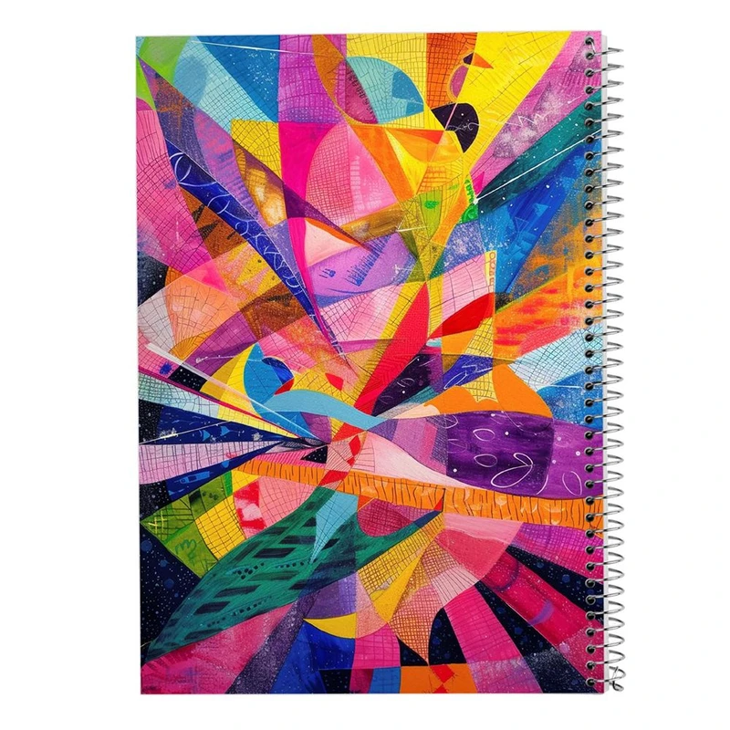 دفتر نقاشی 50 برگ مدوپد مدل اشکال فانتزی کد DF16061