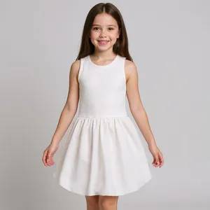 پیراهن بدون آستین دخترانه فیورلا کد 35023