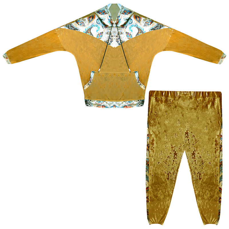 ست هودی و شلوار زنانه مدل 002