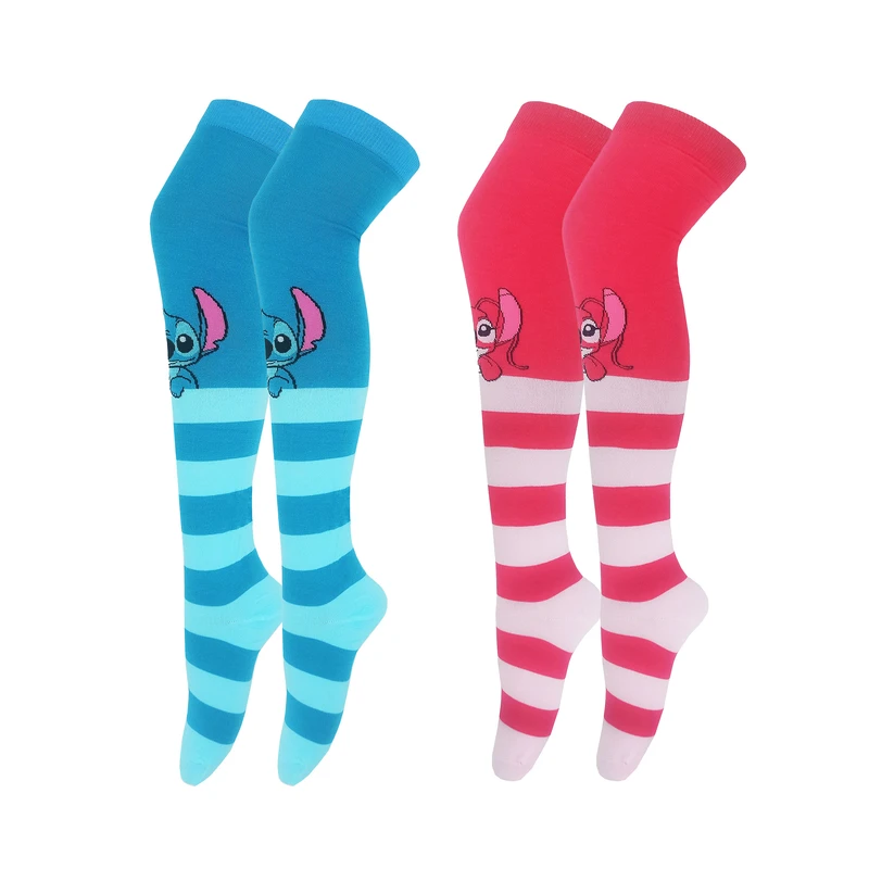 جوراب ساق بلند زنانه مدل استیج کد 2234  بسته 2 عددی