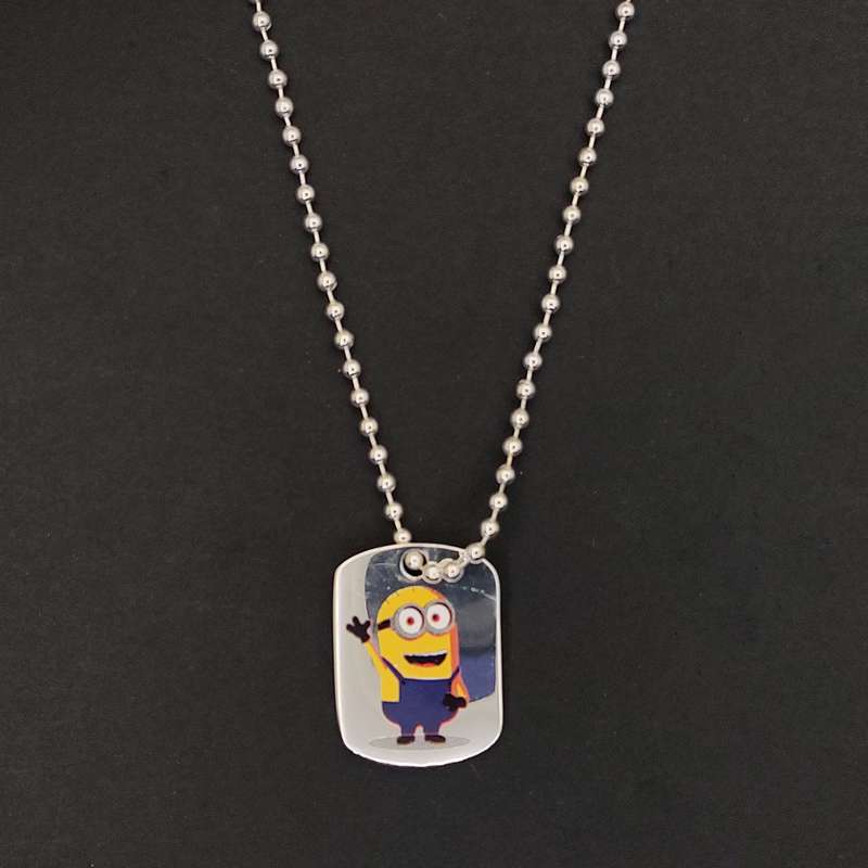 گردنبند دخترانه مدل مینیون کد 02 گردنبند دخترانه مدل مینیون کد 02