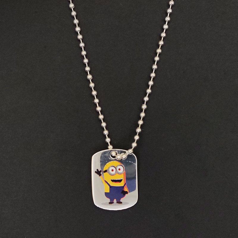 گردنبند دخترانه مدل مینیون کد 02 گردنبند دخترانه مدل مینیون کد 02