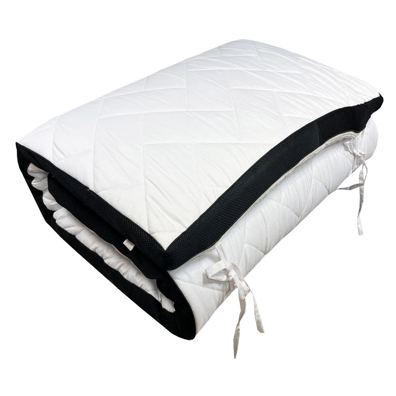 تشک مهمان یاپراک مدل کلاسیک یکنفره سایز 185×85 سانتی متر به همراه بالش