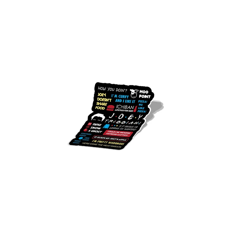 استیکر تزئینی موبایل و تبلت لولو مدل جویی FRIENDS کد 246