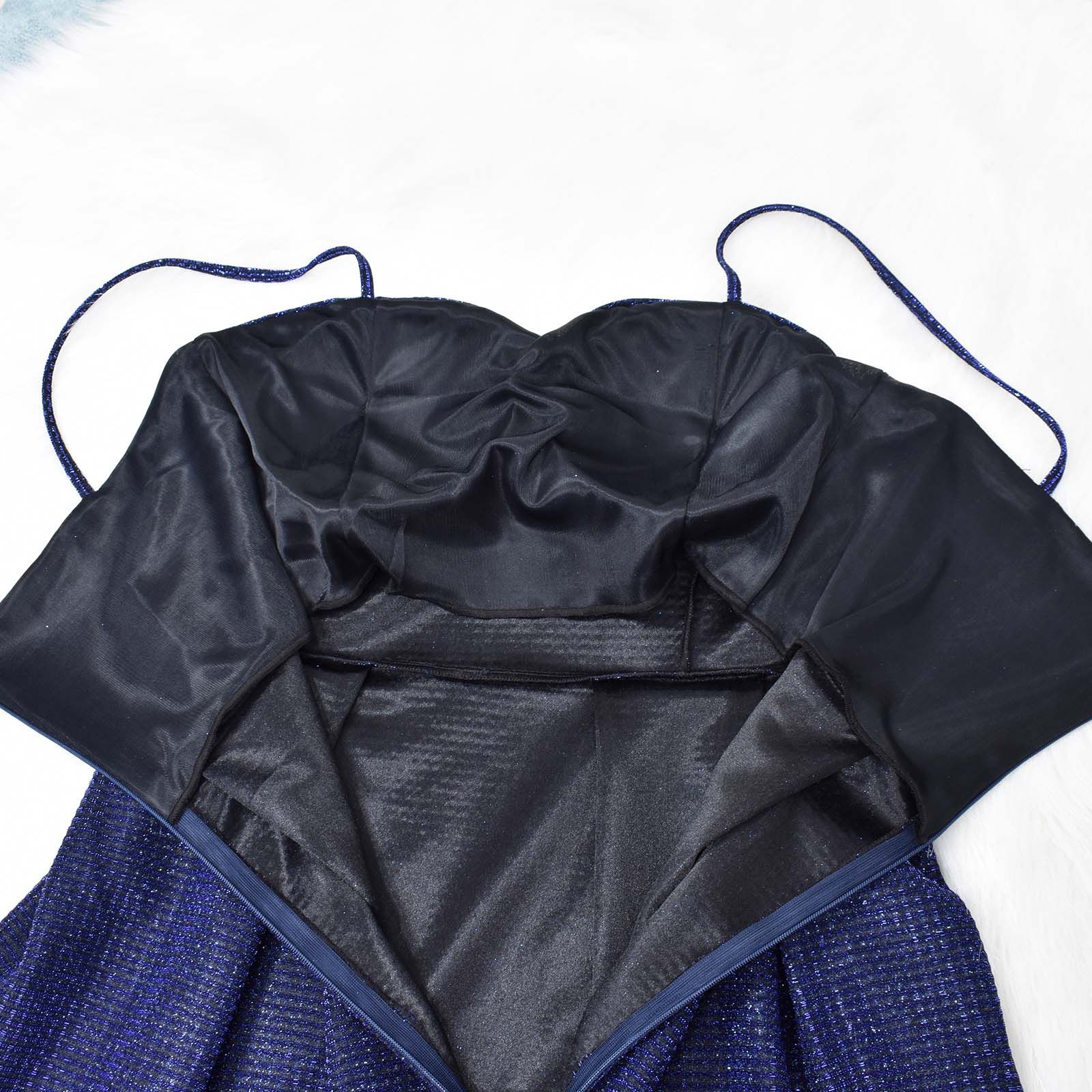 پیراهن یقه دلبری زنانه دل آویز مدل H380 - - 9