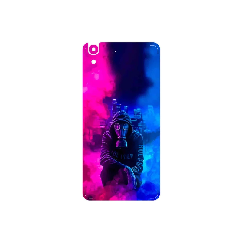 برچسب پوششی ماهوت مدل Smoke Rainbow Digital Art 2 مناسب برای گوشی موبایل هوآوی Y6