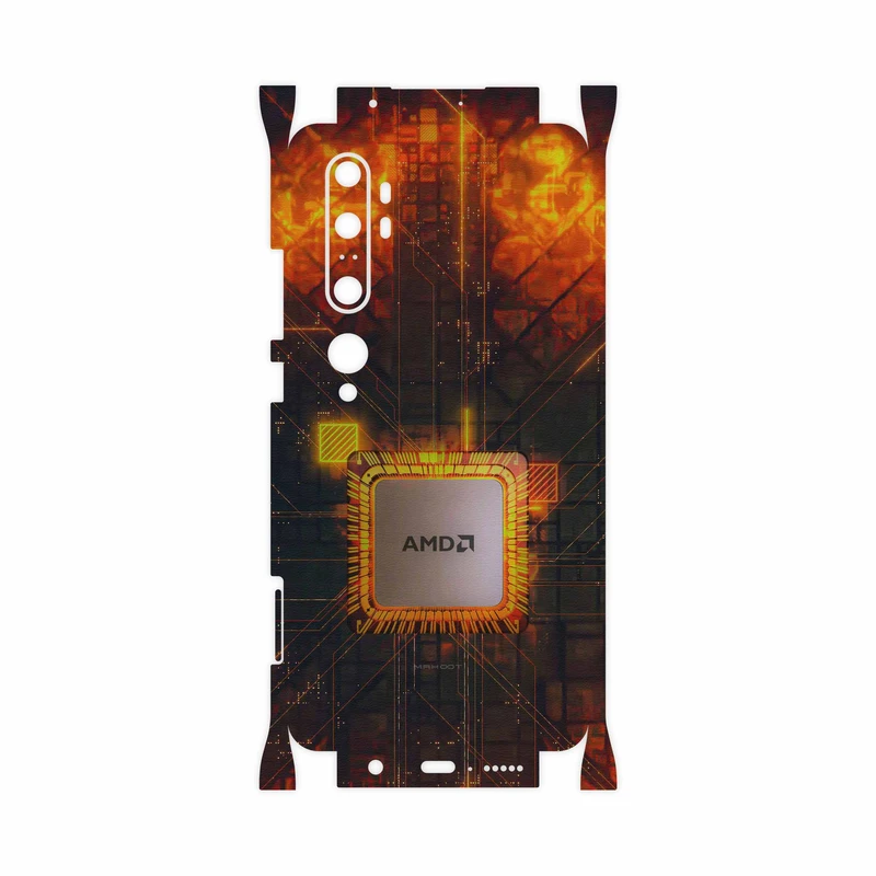 برچسب پوششی ماهوت مدل AMD Brand-FullSkin مناسب برای گوشی موبایل شیائومی Mi Note 10 Pro