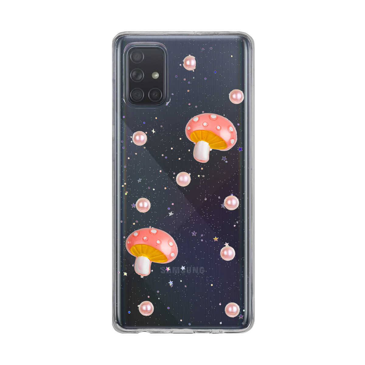 کاور دکین مدل Nitid طرح قارچ مناسب برای گوشی موبایل سامسونگ Galaxy A51