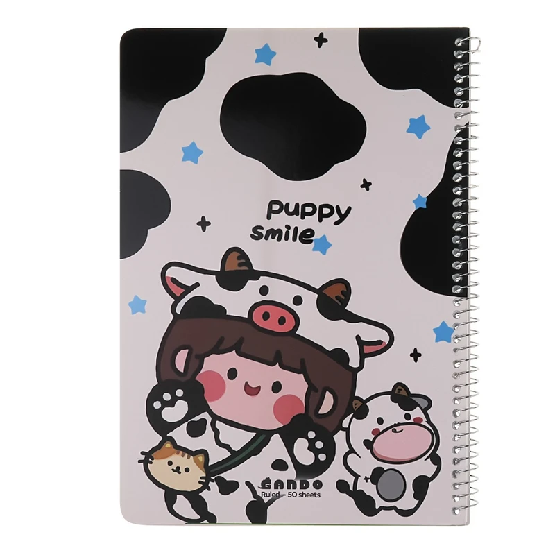 دفتر مشق 50 برگ  گاندو مدل 54 طرح فانتزی