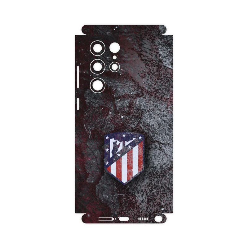 برچسب پوششی ماهوت مدل Atletico-de-Madrid-FullSkin مناسب برای گوشی موبایل سامسونگ Galaxy S22 Ultra 5G