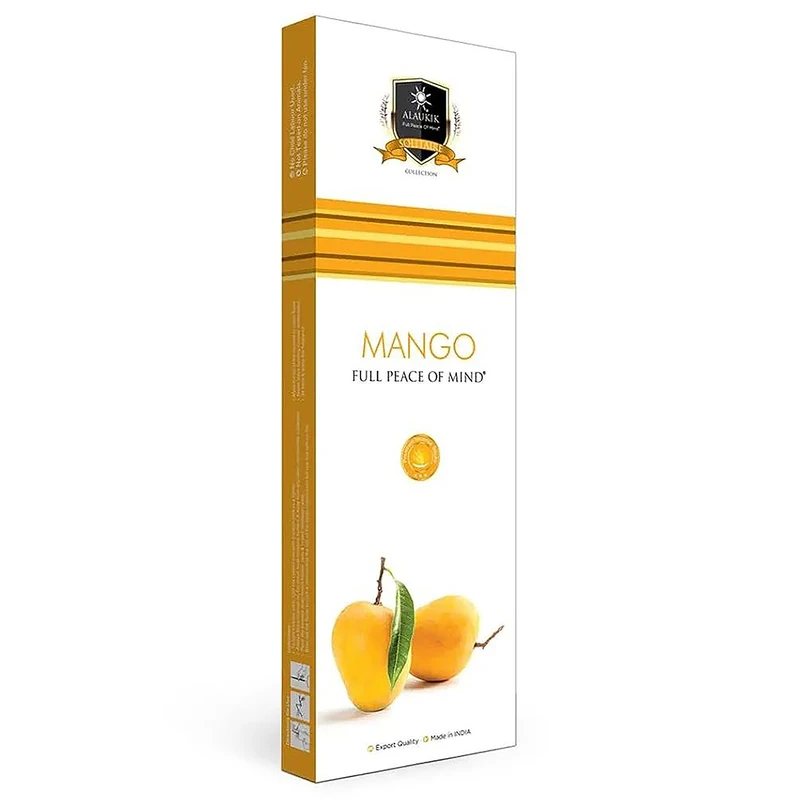 عود مدل آلاکیک انبه رایحه انبه هلو بسته 50 عددی