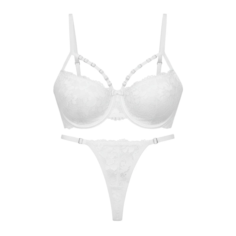 ست شورت و سوتین زنانه مدل گیپوری هارنس کد M02